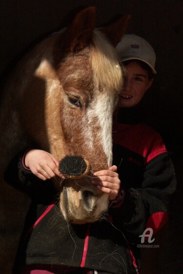 l'enfant et son poney